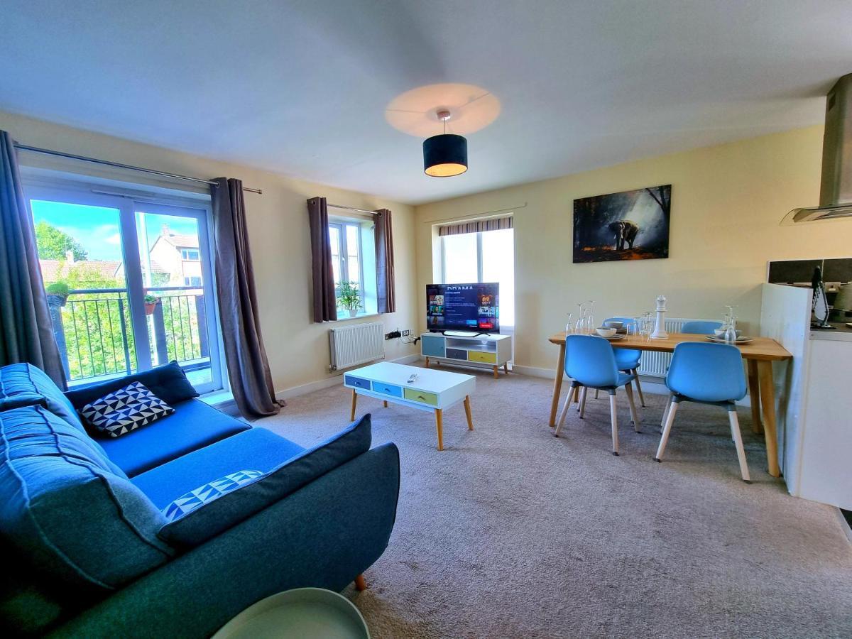 Luxury 2-Bedroom Service Apartment With Balcony Manchester Exterior foto
